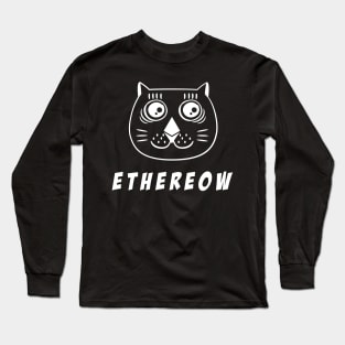 Ethereum funny cat shirt - Uncle Tom Ethereow Long Sleeve T-Shirt